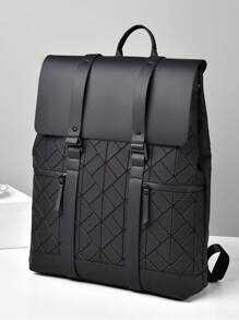 1 件全新升级男士背包，15.6 英寸笔记本电脑背包，多功能背包，大容量背包，翻盖设计 4 款可选，适合青少年男孩男士背包礼物男孩电脑英式翻盖背包复古格子印花电脑包抽绳翻盖口袋背包徒步旅行多功能户外便携时尚休闲男士背包度假胸包侧包挎包皮包流浪包腰包男士圣诞礼物情人节旅行必需品节日必需品书包露营旅行包贴纸夏季返校沙滩包海滩 - 彩色 - 查看 8