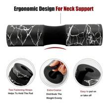 Barbell Shoulder Pad, Thick Anti-Slip Gym Fitness Squat Leg Neck Support Cushion, Strength Training Exercise Gym Accessories, Sport, Gym, Home Exercise, Sport Accessories, Gym Accessories, CrossFit Accessories - Multi-color - View 6