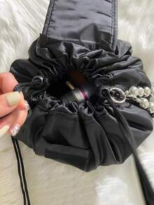 Túi đựng mỹ phẩm dây rút dành cho nữ, túi đựng đồ trang điểm du lịch, túi đựng đồ vệ sinh cá nhân chống thấm nước di động. - Xem 5