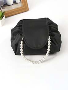 Túi đựng mỹ phẩm dây rút dành cho nữ, túi đựng đồ trang điểm du lịch, túi đựng đồ vệ sinh cá nhân chống thấm nước di động. - Xem 7