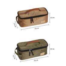 户外露营收纳袋、餐具收纳野餐袋、防水耐用手提袋