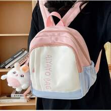 Women Fashion Backpacks, School Backpack - 紫色 - 查看 9