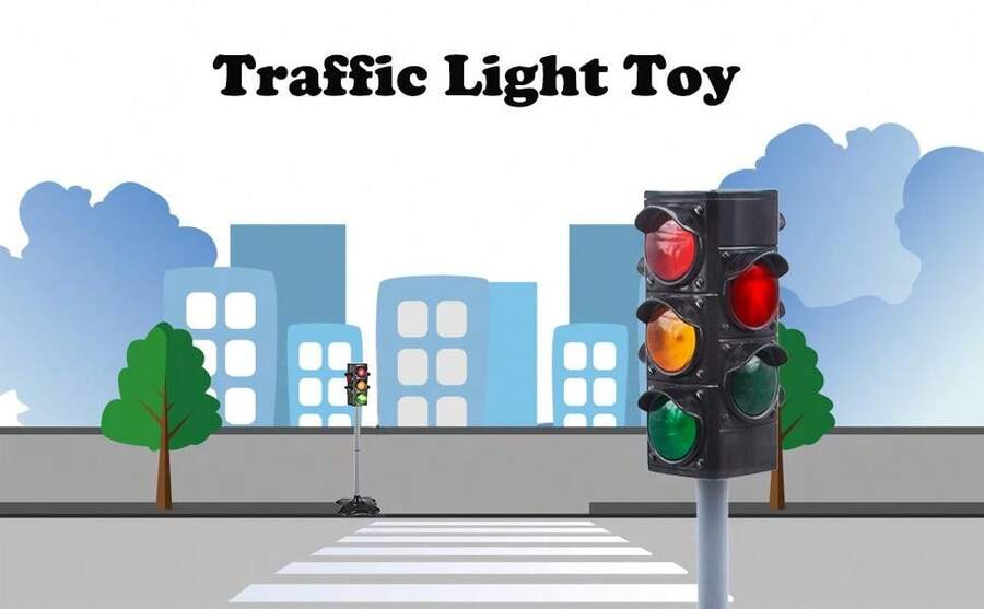 Kids Electronic Educational Toy, Extra Large Traffic Safety Simulation