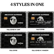 信用卡贴纸 信用卡保护套 无气泡超薄信用卡贴花，个性化信用卡贴纸 防水乙烯基保护贴花 适用于钥匙、交通、借记卡、信用卡 返校、返校、学校用品