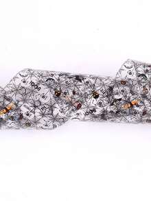 10 卷/盒万圣节指甲贴纸套装，指甲转印贴花，南瓜，蜘蛛，骷髅，幽灵，银河全息美甲装饰适用于万圣节派对美甲 - 彩色 - 查看 5