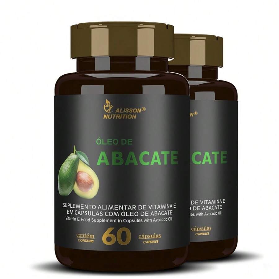 Persea Americana Avocado Oil 2x60 Capsules - Alisson Nutrition - 0 - 查看 1