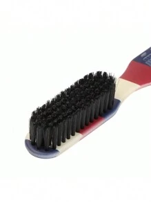 男士胡须刷，理发师条纹刷梳，发型胡须护理套装 - 彩色 - 查看 7