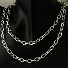 1 Meter Stainless Steel Gold Plated Screw Thread Twist Chains In Various Styles For Making Chunky Bracelet/Necklace,18K Gold Plated Hip-Hop Punk Thick Chains For Diy Jewelry Accessories Or Extension Chain - Twist Chain - View 11