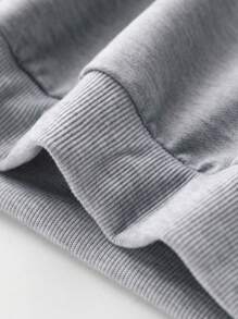 Pull ample décontracté à col rond pour adolescente, printemps automne hiver