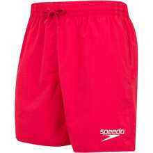Speedo Mens Essentials 16 Swim Shorts (Red) - Red - View 1