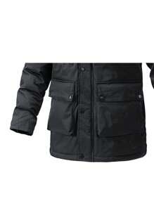 Áo khoác đi săn ấm áp chống gió lót nhiệt dành cho nam - màu đen - Xem 4