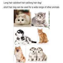 1pc. Cat Flea Comb Cat Tooth Comb Pet In-Line Steel Comb For Dog Lice Comb To Remove Fleas - Multicolor - View 8