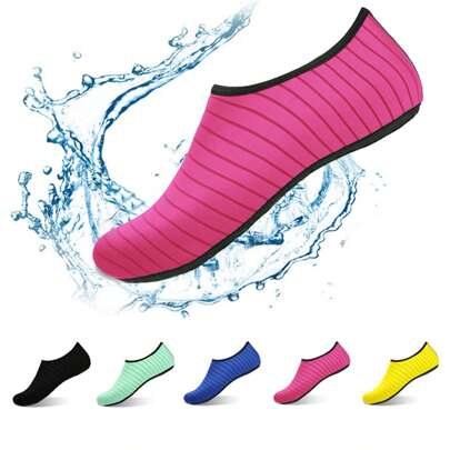 Unisex Water Shoes For Sports Outdoor: Quick-Dry, Breathable, Soft Soles, Anti-Slip, Suitable For Swimming, Snorkeling, Wading, Boating, Hiking And Camping