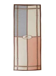 1pc Women Autumn/Winter Fashion Faux Cashmere Warm Shawl Scarf, Suitable For Daily Use - Multicolor - View 3