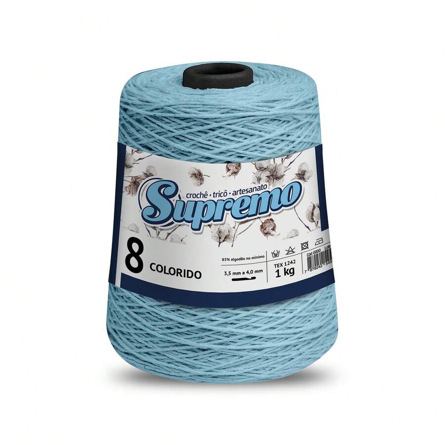 SUPREMO 8/8 THREAD STRING 1kg - Baby Blue - View 1