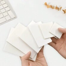 Transparent Sticky Notes Self-Stick Note Pads Waterproof Memo Pad Scratch Pad, 300-Sheets/Pack (6 Different Sizes, Clear),School Supplies,Back To School - Clear - View 1