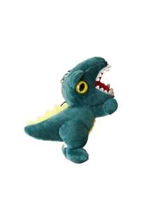 1 pieza Lindo colgante de llavero de peluche en forma de dinosaurio miniatura, muñeco de dinosaurio de peluche pequeño como regalo - Multicolor - Ver 11