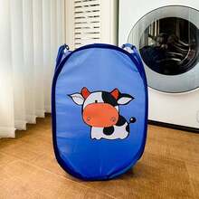 Giỏ đựng đồ giặt phòng ngủ cho bé, Giỏ đựng đồ giặt bẩn, Giỏ đựng đồ giặt đồ chơi gấp, Giỏ đựng quần áo bẩn, Xô đựng, Giỏ đựng đồ giặt - KTYF-F5 - Xem 5