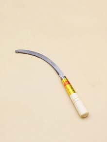 1pc Stainless Steel Hard Steel Farming Sickle With Sharp Serrated Blade, Plastic Handle Anti-Slip Small Sickle For Weeding And Rice Harvesting,Garden Tools, Gardening Tools For Garden - Multicolor - View 10