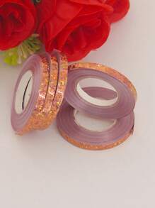 10pcs Mixed Shiny Laser Party Balloon Ribbon & String For Decoration, Birthday, Wedding Party Supplies, Back To School Valentine Day