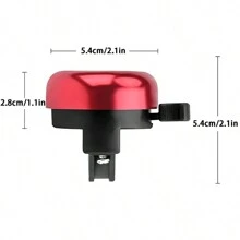 جرس دراجة صغير قطعة واحدة "أنا أحب ركوب الدراجات" شعار، صوت جرس سبيكة عالٍ، مناسب لدراجة جبلية ودراجة طرق، إكسسوارات الدراجات - متعدد الألوان - مشاهدة 8