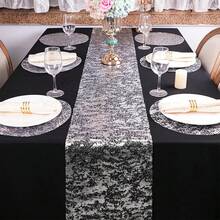 1/3/18pcs Luxury Round Placemats & Square Table Runners, Wedding Party Celebration Decor, Metal Mesh Gold Foil Placemats, Usable Gold & Silver Round Placemats, Gold Foil Metal Mesh Small Mats, For Christmas Valentine Party Decorations, Gold & Silver - Multicolor - View 5