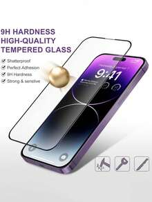 1 Customized Protective Case And 2 Silk Screen Full Screen Protective Tempered Films, Personalized Personalized Personalized Picture Phone Case, Shockproof Silicone And Printing Design, Compatible With IPhone Models