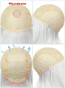 12 英寸合成假发，适合角色扮演，多色短假发，耐热高温纤维假发，适合节日服装