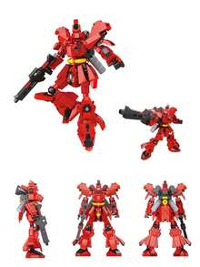 Mecha Robot Building Block Toy Set, Mechanical Warrior Figure Model, Desktop Ornaments For Men Women Room Decoration - Multicolor - View 6