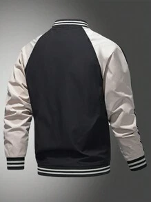 秋季男士立领运动休闲夹克