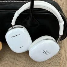 适用于 Max 的音乐播放器图案保护套，白色耳机套 - 無色 - 查看 4