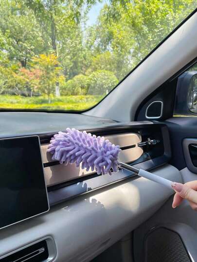 可伸缩除尘掸，防静电除尘掸，汽车除尘刷，家居清洁工具，清洁用品