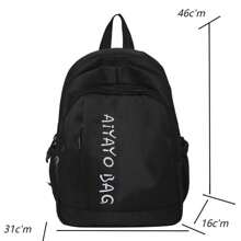 Women Fashion Backpacks, School Backpack - 紫色 - 查看 2