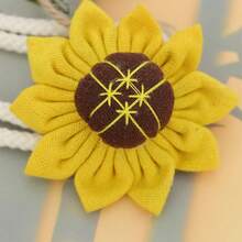 1 件，配有钩针窗帘带，支撑编织绳，家居装饰窗帘带，向日葵窗帘带，窗帘带，扣配件 - 彩色 - 查看 9