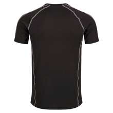 Regatta Mens Pro Short-Sleeved Base Layer Top (Black) - Black - View 2
