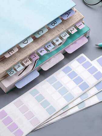 240/120/60 Piezas Etiquetas índice, Notas, Papelería de oficina, Papel de etiquetas, De vuelta a la escuela. Suministros escolares, Papel adhesivo, Útiles escolares para estudiantes, Bloc de notas, Oficina, Oficina, Oficina