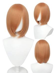 12 英寸合成假发，适合角色扮演，多色短假发，耐热高温纤维假发，适合节日服装