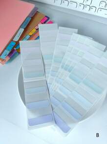 240/120/60 片索引标签贴纸、便签、办公文具、标签纸、返校、学校用品纸质粘合剂、学生学校用品、便签纸、办公桌、办公桌、 - 彩色 - 查看 13