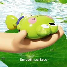 1 件卡通游泳青蛙发条洗澡玩具 - 彩色 - 查看 8