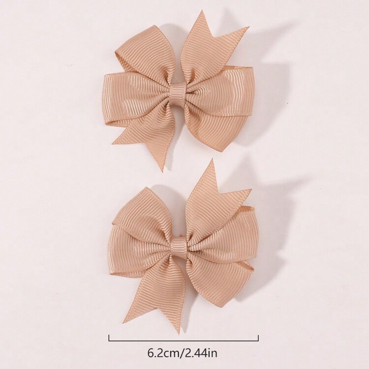 Bộ 24 kẹp tóc nơ dễ thương cho bé gái, phụ kiện tóc tối giản phong cách du lịch, màu pastel, quà tặng cho bé gái. - Nhiều màu - Xem 6
