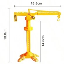 Construction Vehicles Disassembled Decoration Set, Including Excavator, Bulldozer, Crane, Lifting Barrier, Etc. Suitable For Birthday Cake Decor, Baking Scene Arrangement