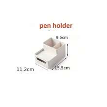 Stackable Letter Tray Organizer, White Plastic Desktop Document Sorter For A4 Paper, Magazines And Receipts - Office Supplies Organizer, Customizable Design, Suitable For Everyone - White - View 7