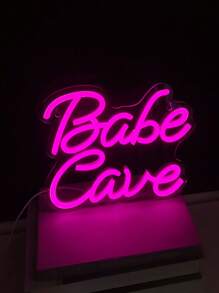 1pc Neon Light Wall Decor LED Letter Multi-Color Decorative Light, Suitable For Room, Gym, Bedroom, Birthday, Bar