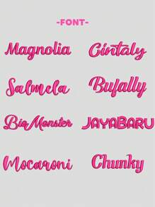 Unisex Beret With Customized Embroidered Letters For Artists, Daily Wear - Name Customization - View 6