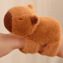 Random Style Cute Plush Capybara Bracelet, Plush Capybara Keychain, Birthday Gift - Multicolor - View 4
