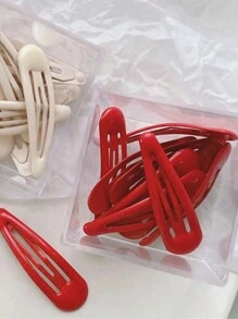 10/20st dames Y2k snoepkleurige haarclips, schattige zijclip voor pony in verschillende kleuren, dagelijks mode-accessoire