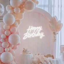 1pc Neon Light Wall Decor LED Letter Multi-Color Decorative Light, Suitable For Room, Gym, Bedroom, Birthday, Bar