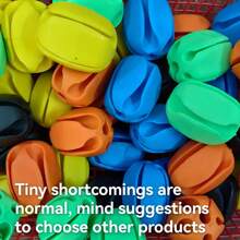 Silicone Rod Holder Balls, Secure Hold & Easy Separation, Durable, Reusable Fishing Supplies - Multicolor - View 5