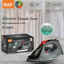 RAF.Plancha eléctrica con control de temperatura y potente vapor para el hogar, plancha portátil con suela de cerámica. - Multicolor - Ver 2