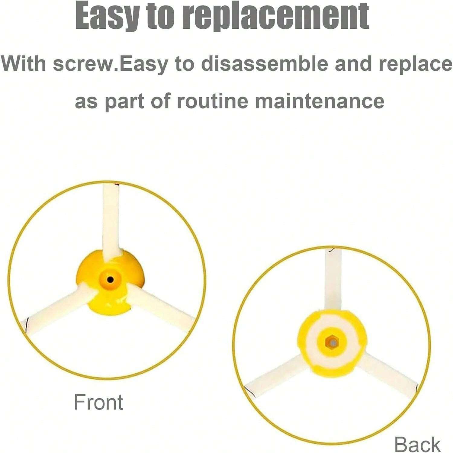 6pcs Rumba Replacement Brush Set For IRobot Roomba 600, 700, 800, 900